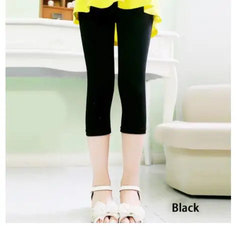 Girls Leggings Pants Spring and Autumn Candy Colored Pants Children Girls Leggings