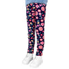 Girls Leggings Flower Printing Trousers Elastic Skinny Pants Thicken Tights Casual Pants for Children Winter Outdoor Bottoms