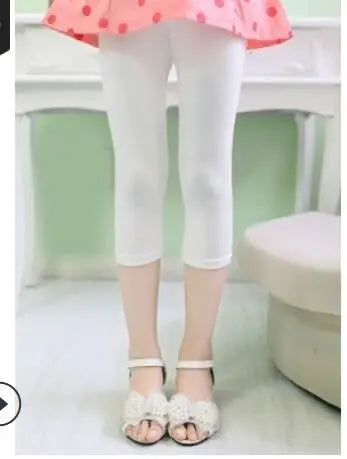 Girls Leggings Pants Spring and Autumn Candy Colored Pants Children Girls Leggings