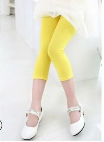 Girls Leggings Pants Spring and Autumn Candy Colored Pants Children Girls Leggings