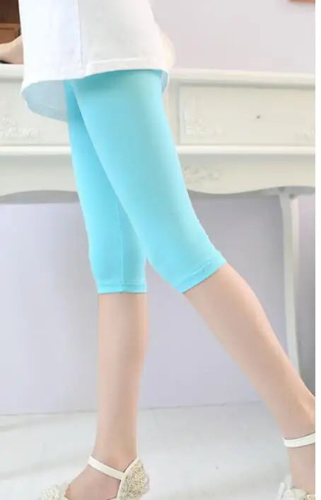 Girls Leggings Pants Spring and Autumn Candy Colored Pants Children Girls Leggings