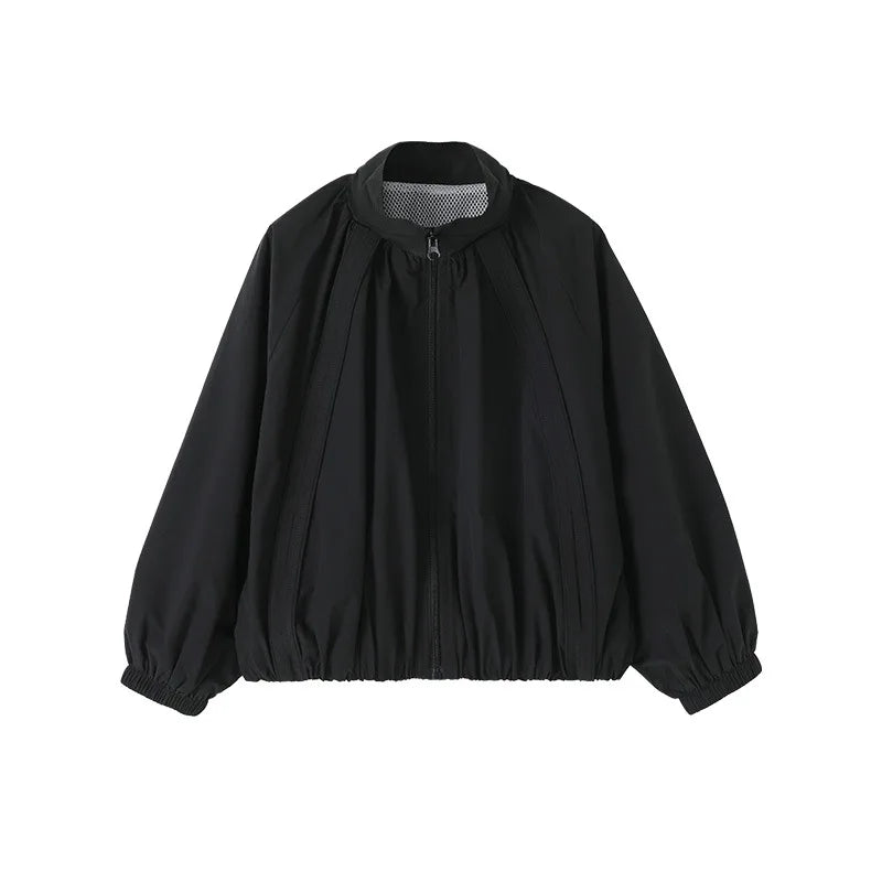 Girls Jacket 2025 Autumn Casual Sports Teen Kids Outerwear Outdoor Hiking Windproof Waterproof Lightweight Tops Children Clothes