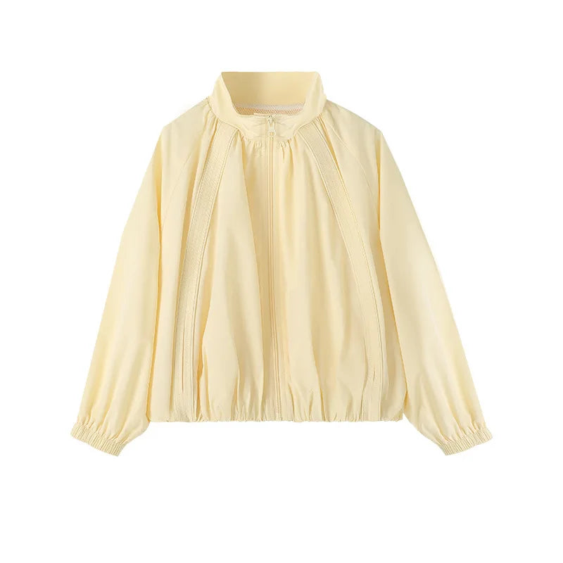 Girls Jacket 2025 Autumn Casual Sports Teen Kids Outerwear Outdoor Hiking Windproof Waterproof Lightweight Tops Children Clothes