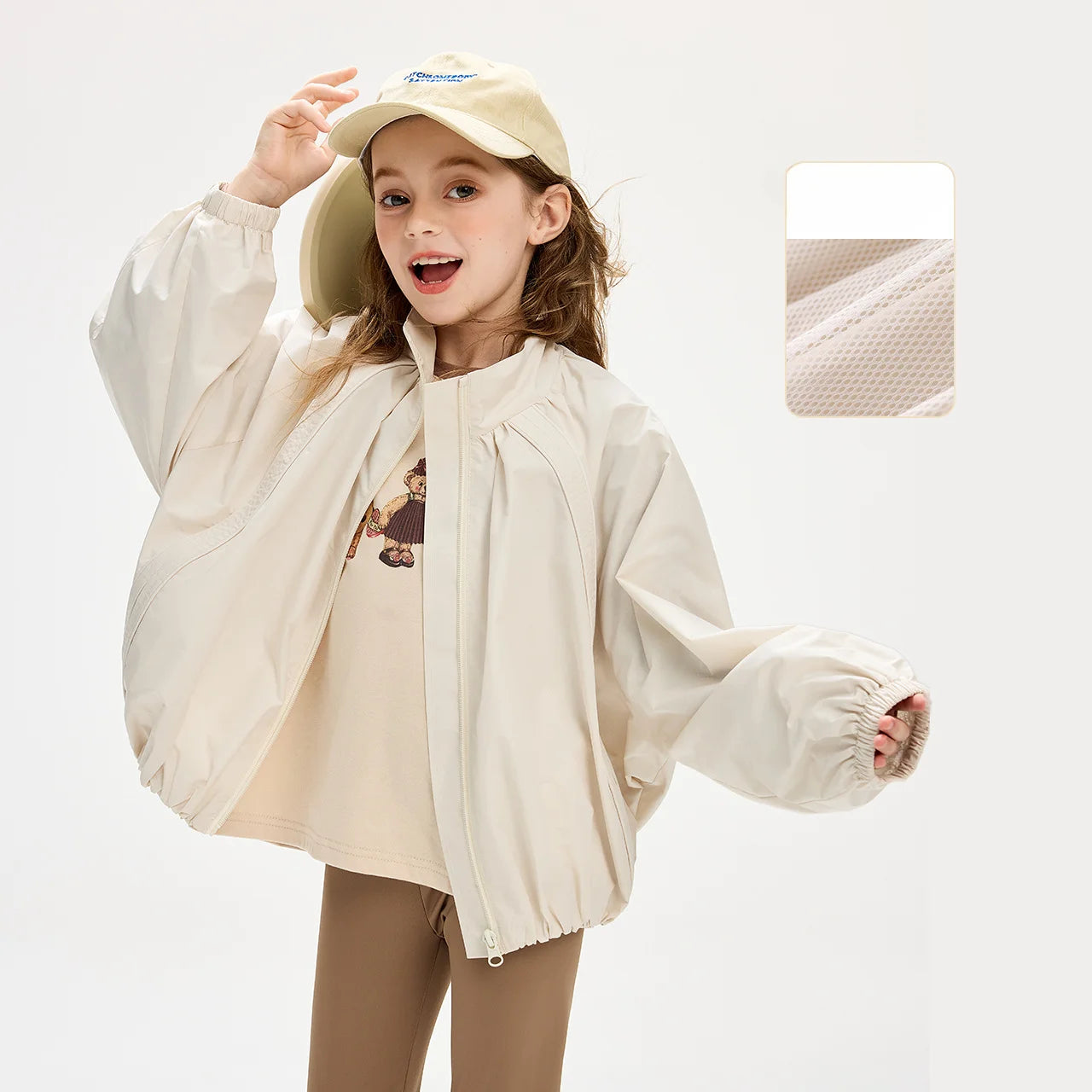 Girls Jacket 2025 Autumn Casual Sports Teen Kids Outerwear Outdoor Hiking Windproof Waterproof Lightweight Tops Children Clothes