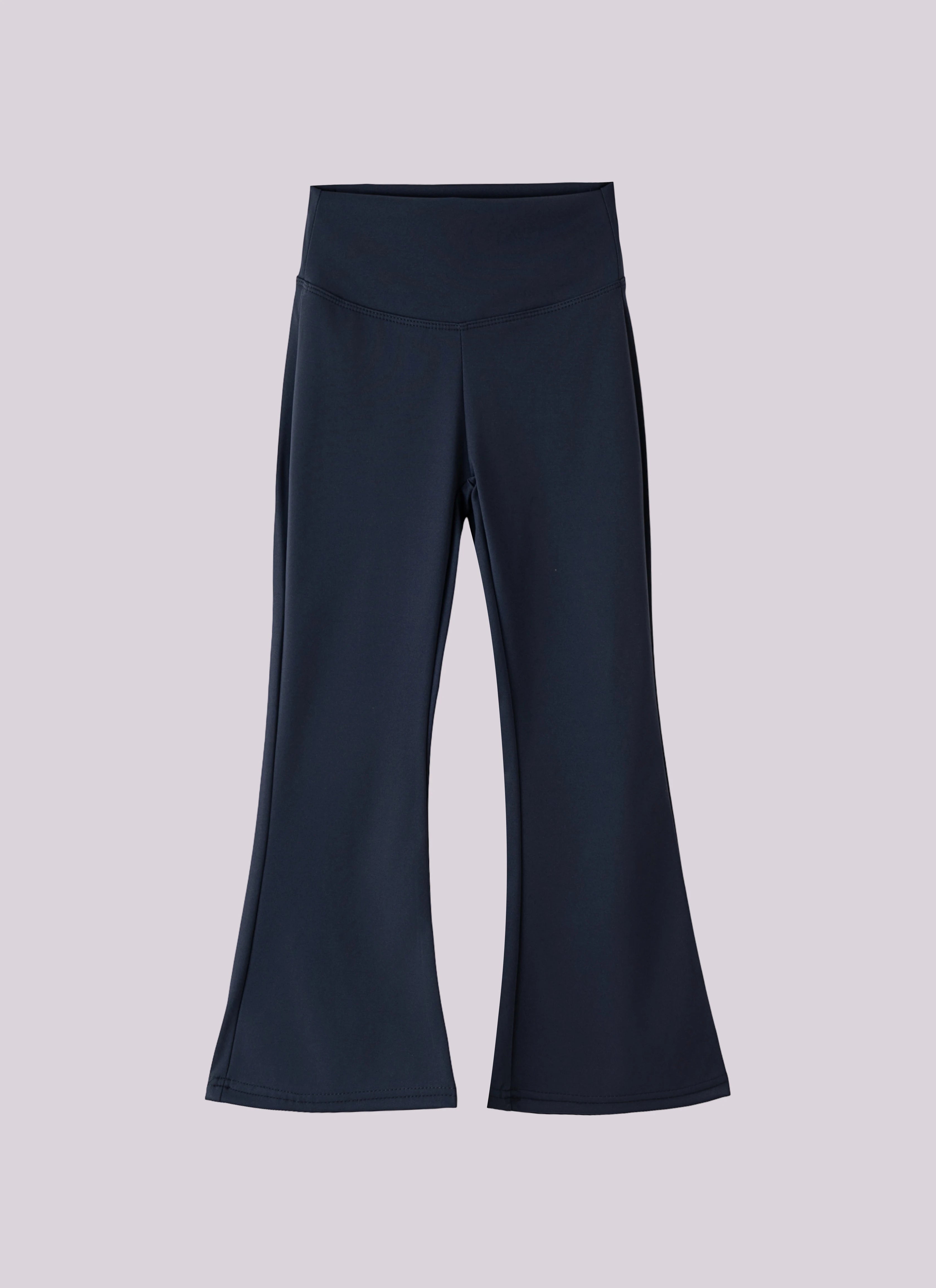 Girls Flared Pants High Waist 2024 Yoga Leggings Teenagers Stretch Elastic Waistband Kids Sportswear Trousers Autumn Spring