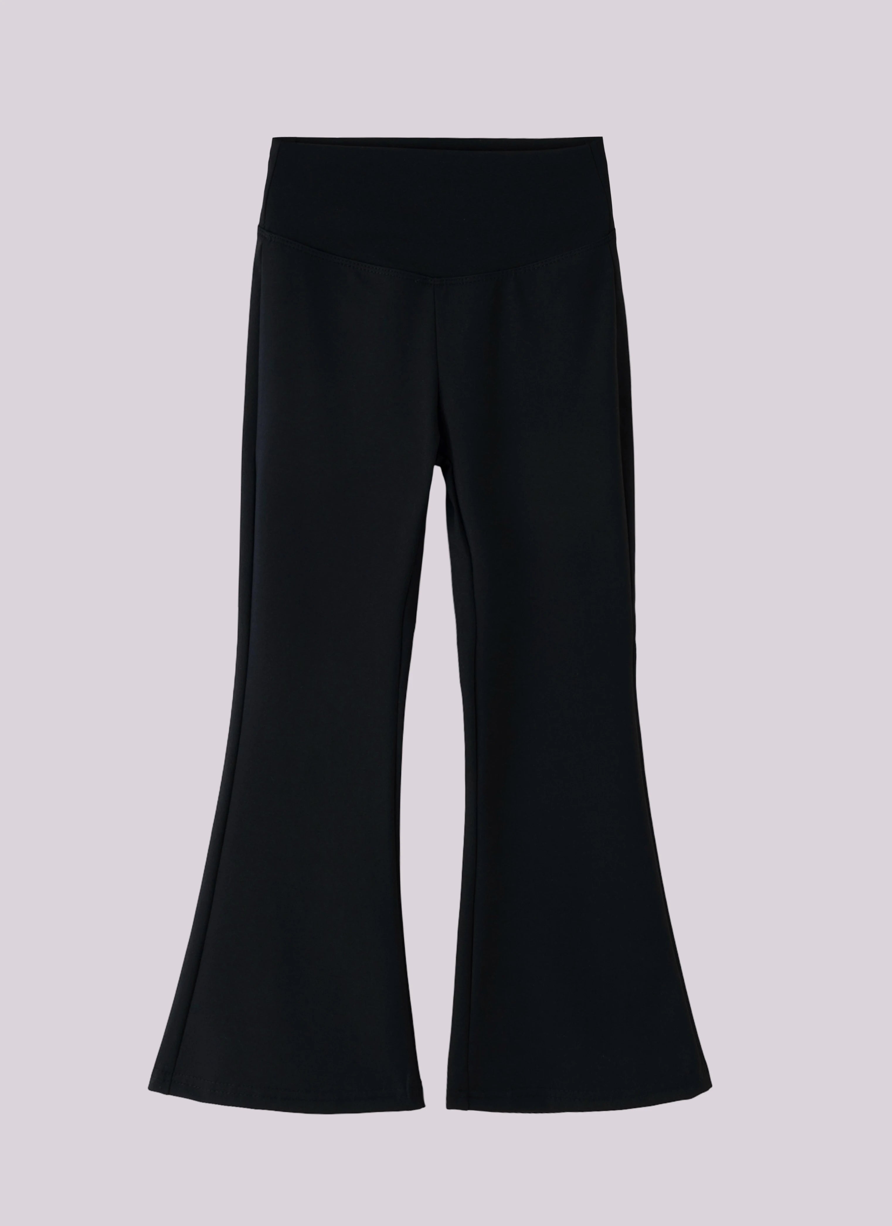 Girls Flared Pants High Waist 2024 Yoga Leggings Teenagers Stretch Elastic Waistband Kids Sportswear Trousers Autumn Spring