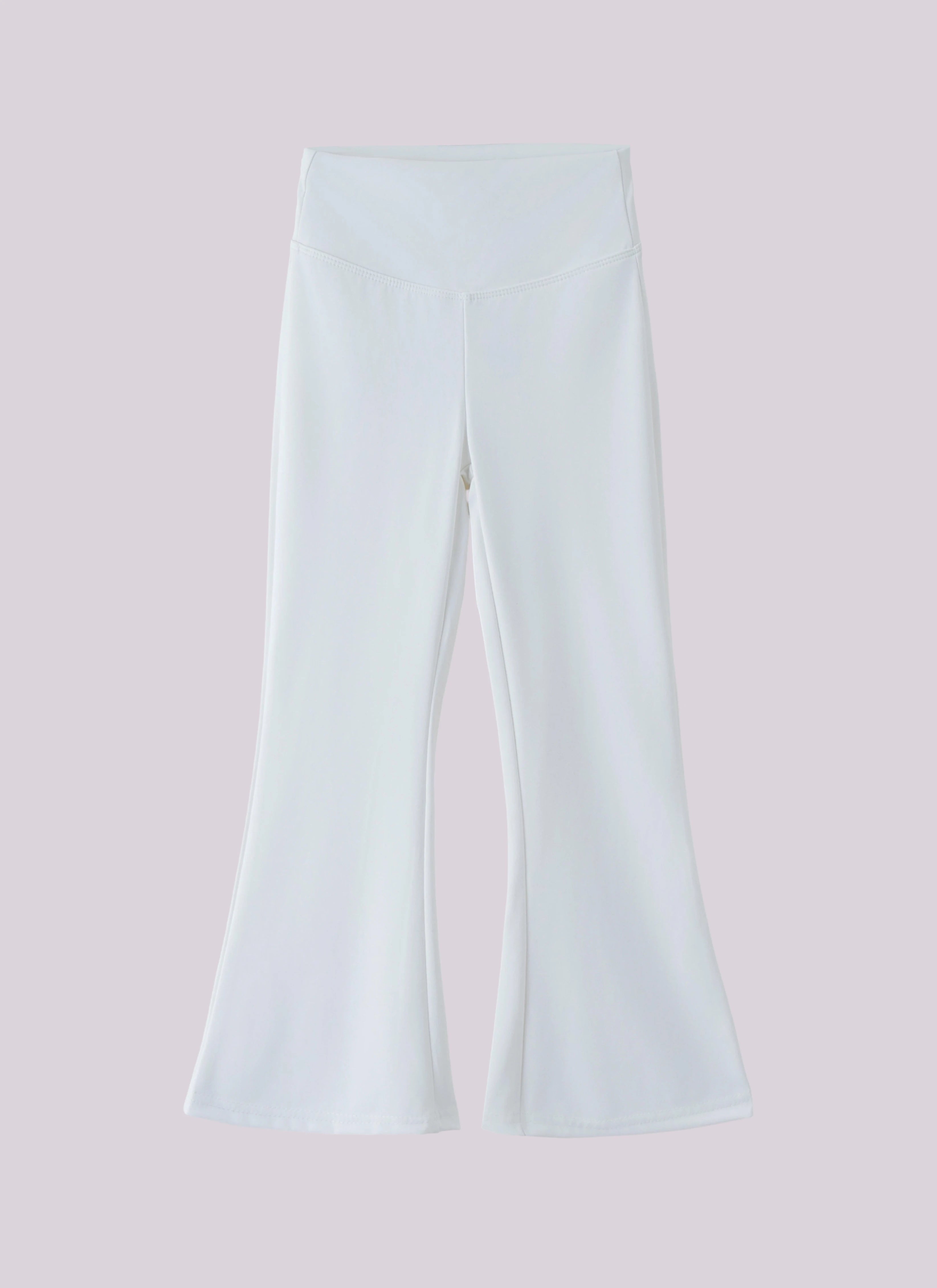 Girls Flared Pants High Waist 2024 Yoga Leggings Teenagers Stretch Elastic Waistband Kids Sportswear Trousers Autumn Spring