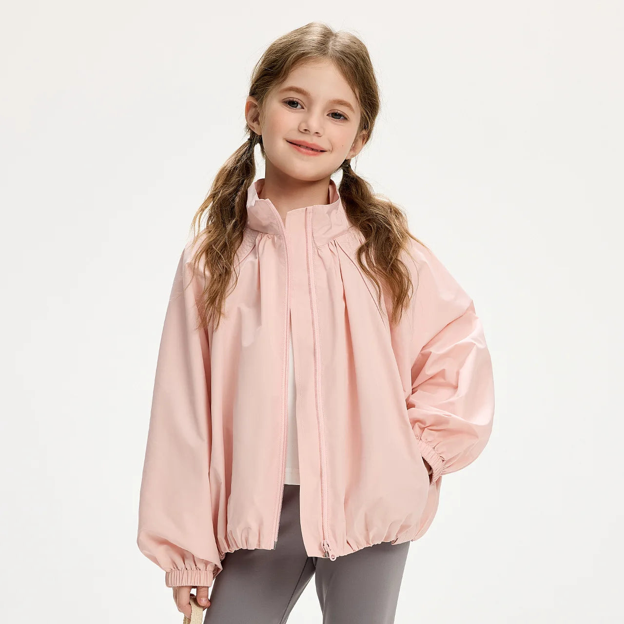 Girls Jacket 2025 Autumn Casual Sports Teen Kids Outerwear Outdoor Hiking Windproof Waterproof Lightweight Tops Children Clothes