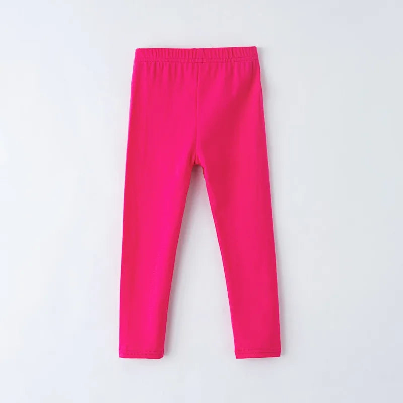 Girls' Leggings For Spring And Summer Suitable For Wearing Outside. They Are Thin-Style, Slim-fitting long Trousers For Childre